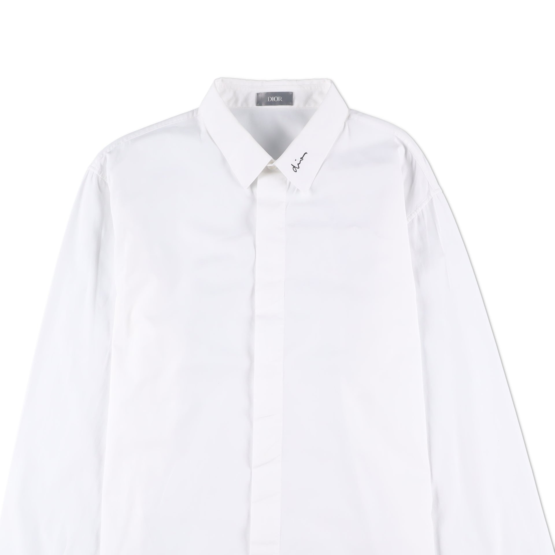 Dior Shirt with Dior Embroidery
