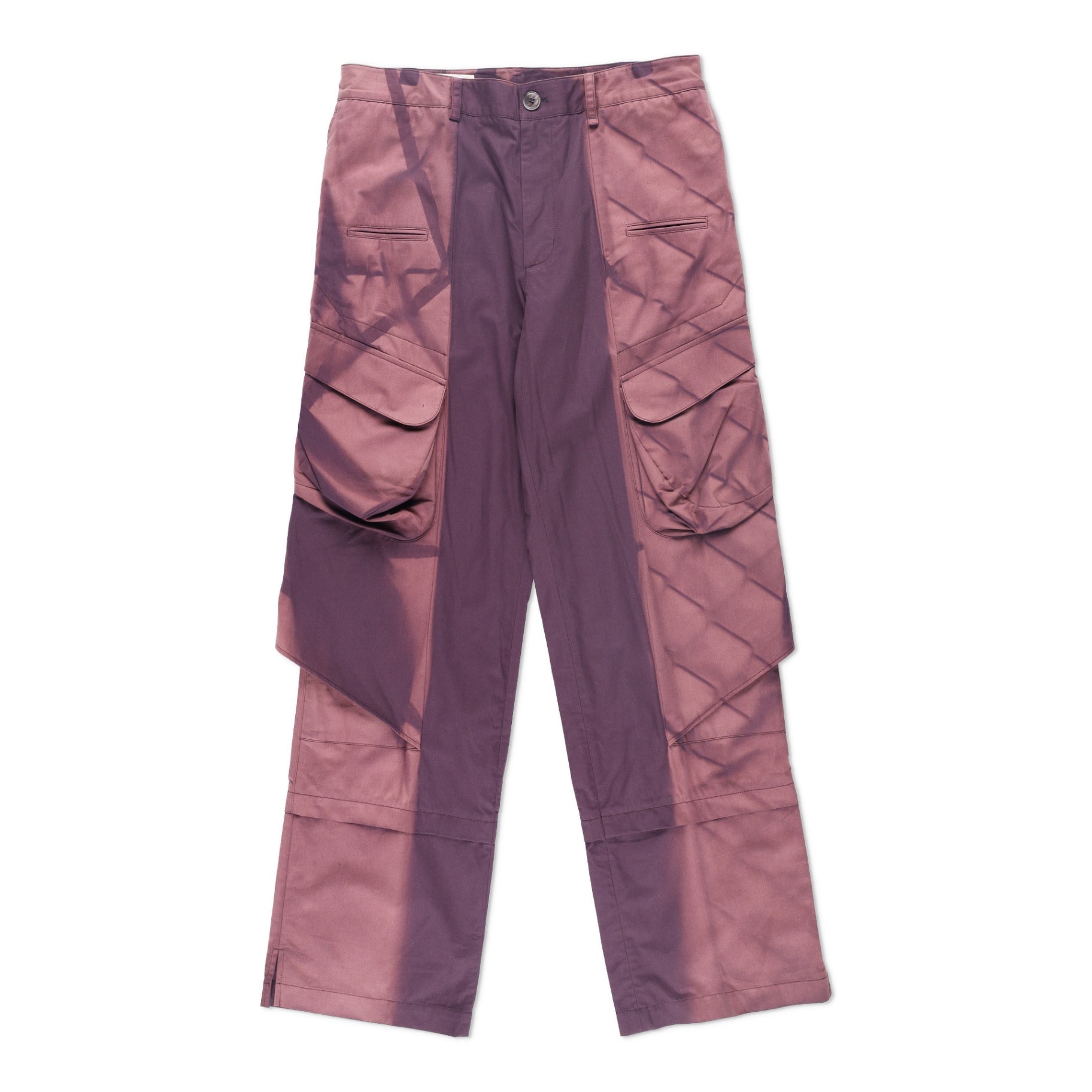 JiyongKim Abstract-fade Multi-pocket Trousers