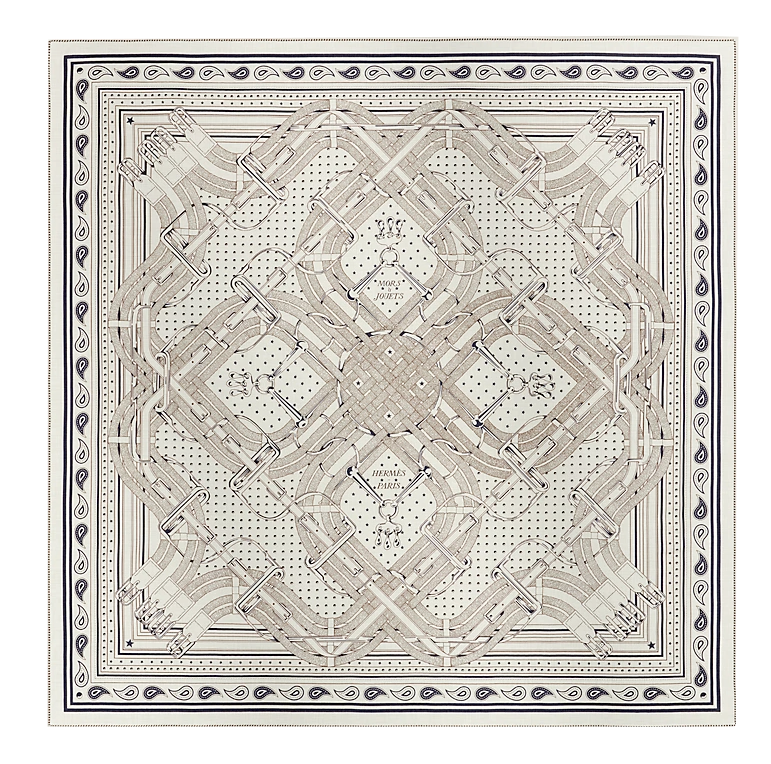 Hermes Mors a Jouets Bandana Shawl 140