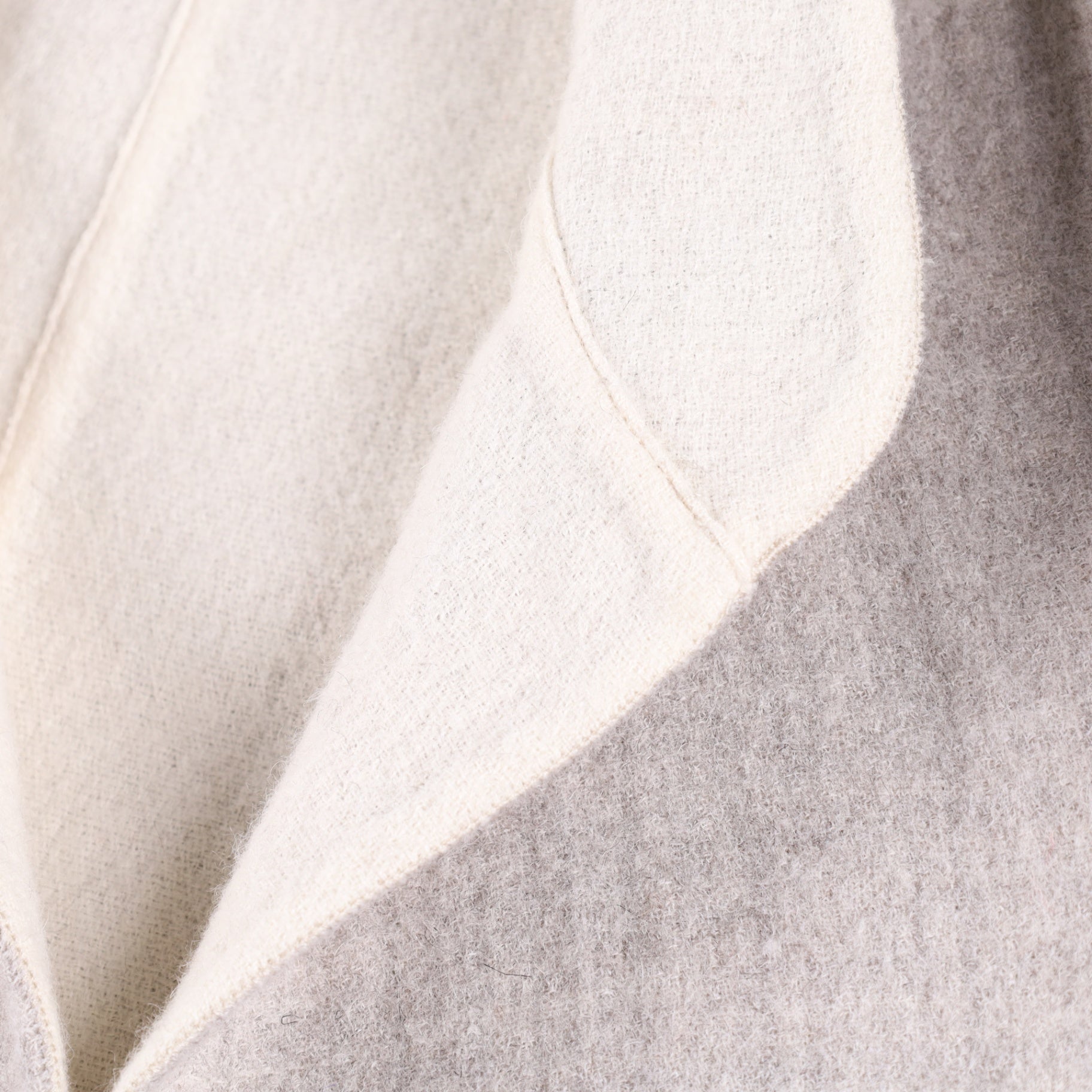 Eileen Fisher High Collar Cozy Bouclé Wool Knit Coat