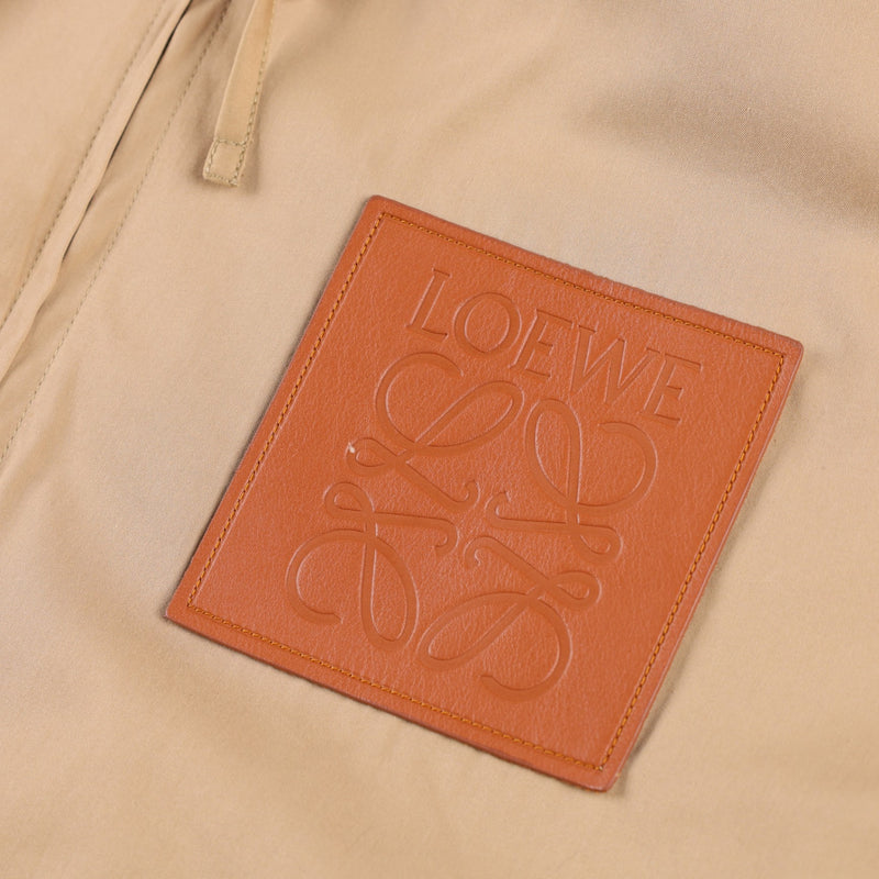 Loewe Anagram-Patch Cotton-Blend Hooded Jacket