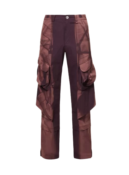 JiyongKim Abstract-fade Multi-pocket Trousers