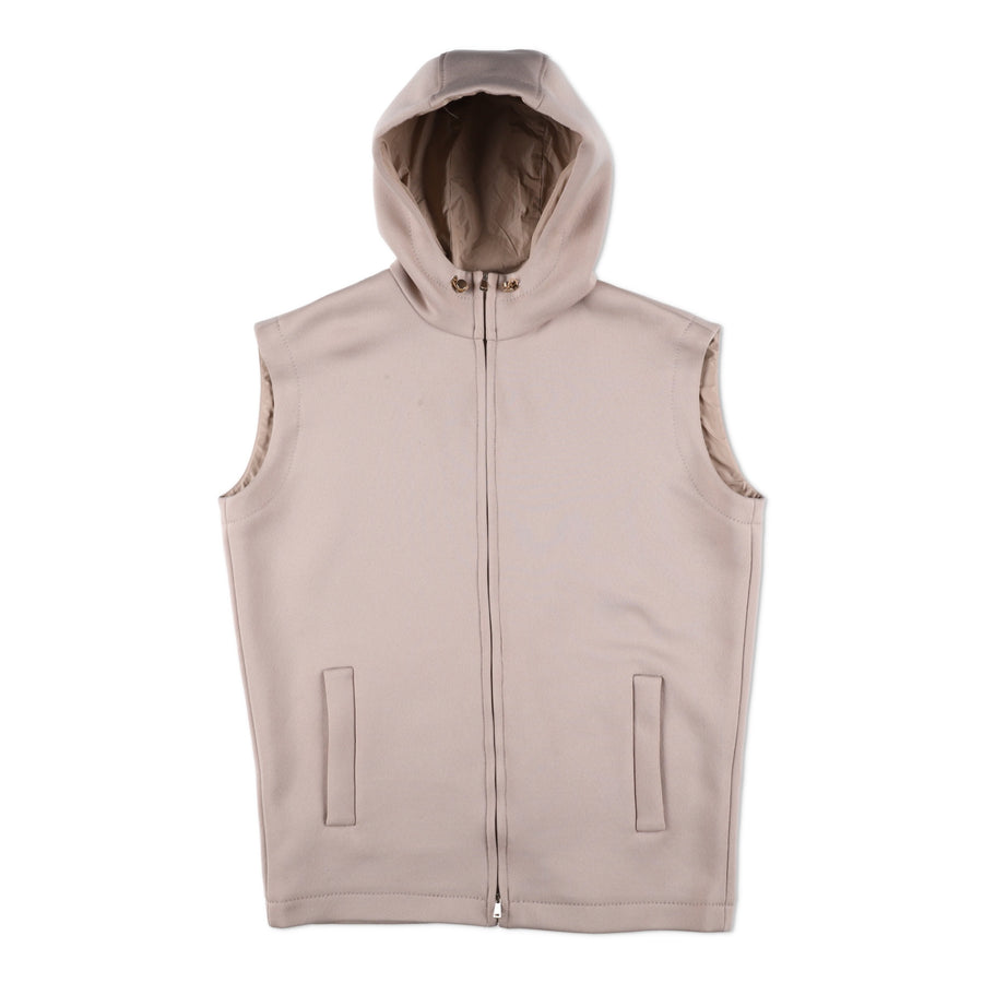 MaxMara Sleeveless Zip up Hoodie