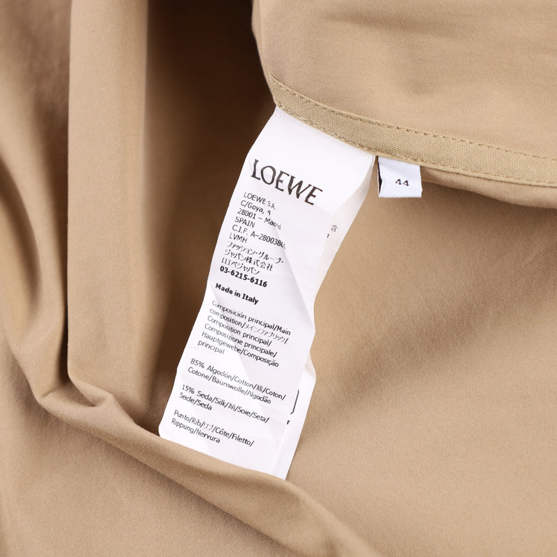 Loewe Anagram-Patch Cotton-Blend Hooded Jacket