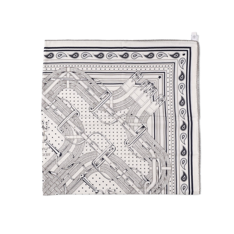 Hermes Mors a Jouets Bandana Shawl 140