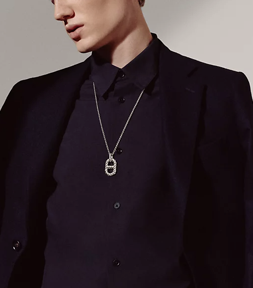 Hermès Silver Sterling Silver Necklaces
