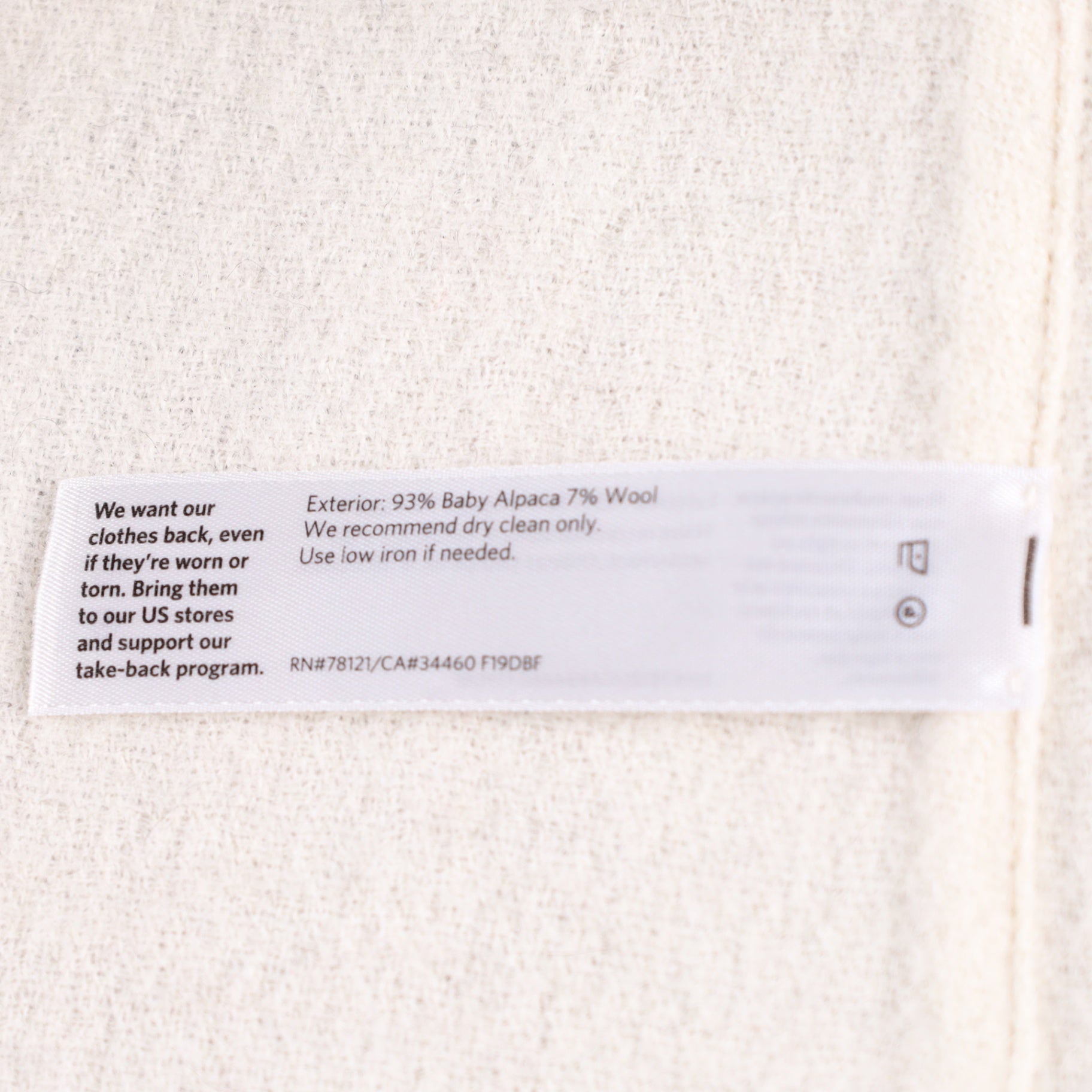 Eileen Fisher High Collar Cozy Bouclé Wool Knit Coat