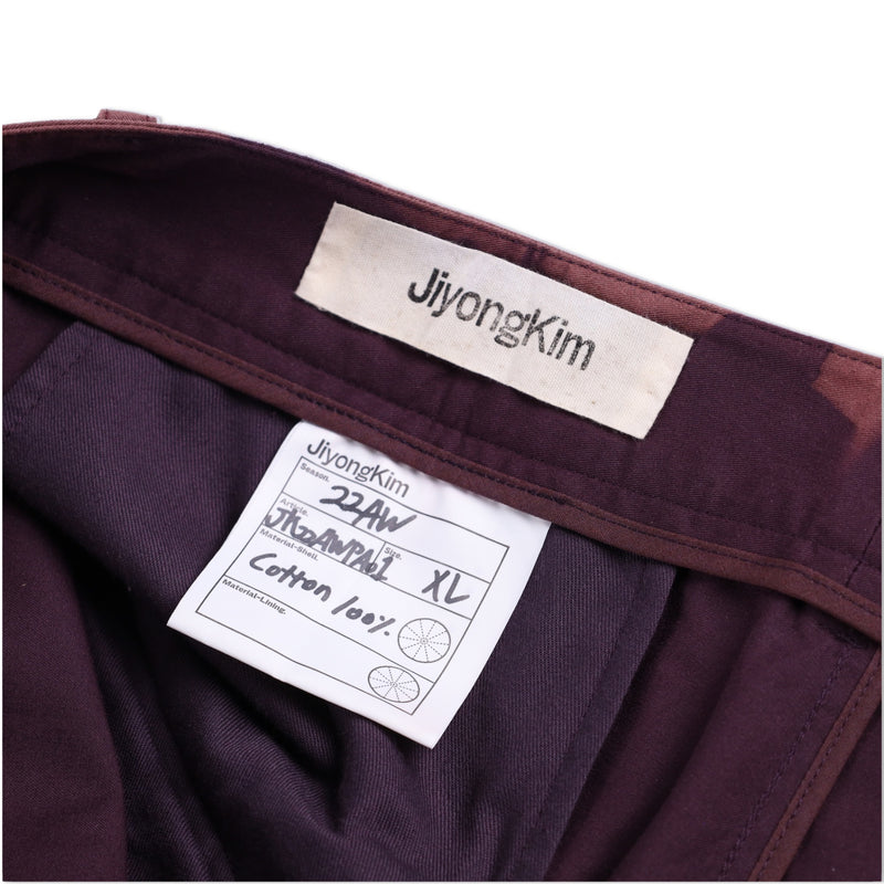 JiyongKim Abstract-fade Multi-pocket Trousers