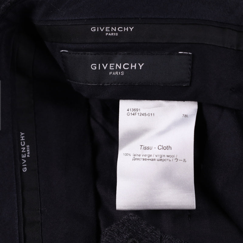Givenchy Dark Gray Wool Suit