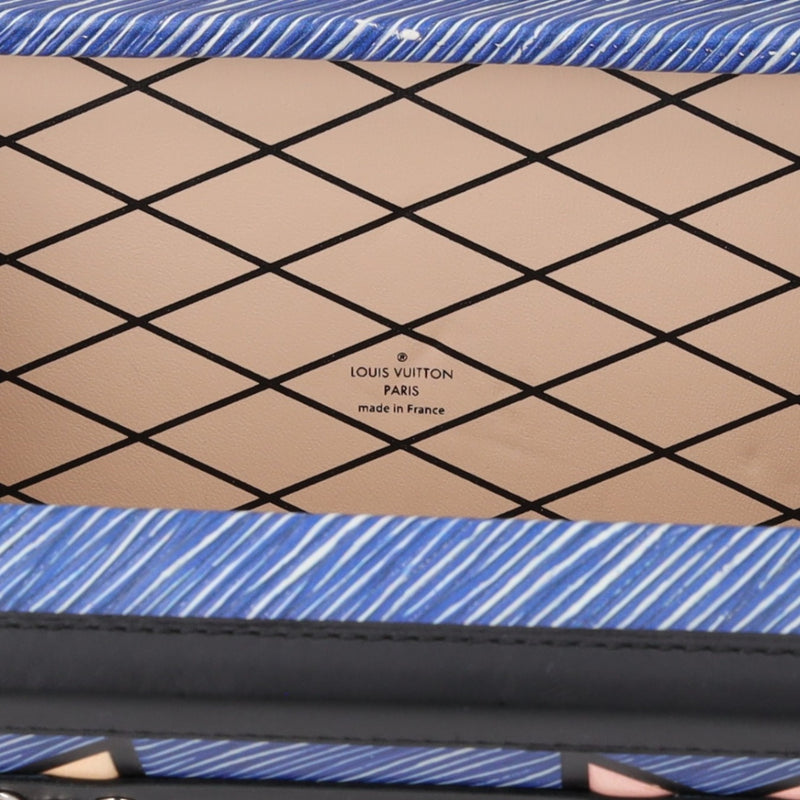 Louis Vuitton Blue Epi Leather Azteque Petite Malle Bag