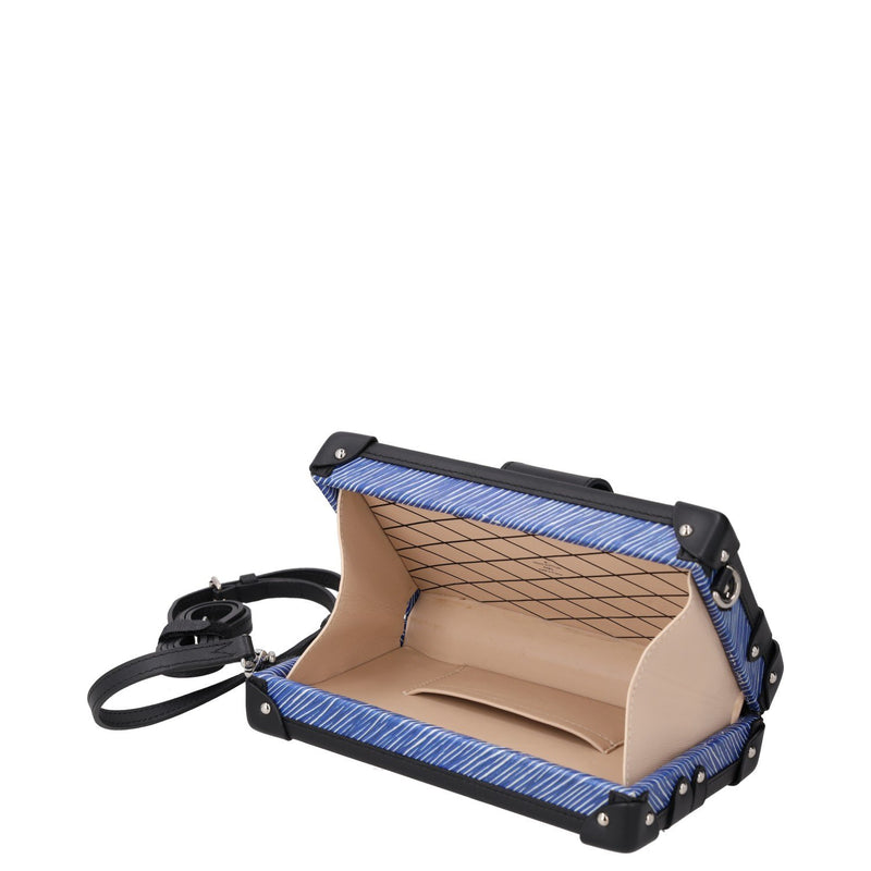 Louis Vuitton Blue Epi Leather Azteque Petite Malle Bag