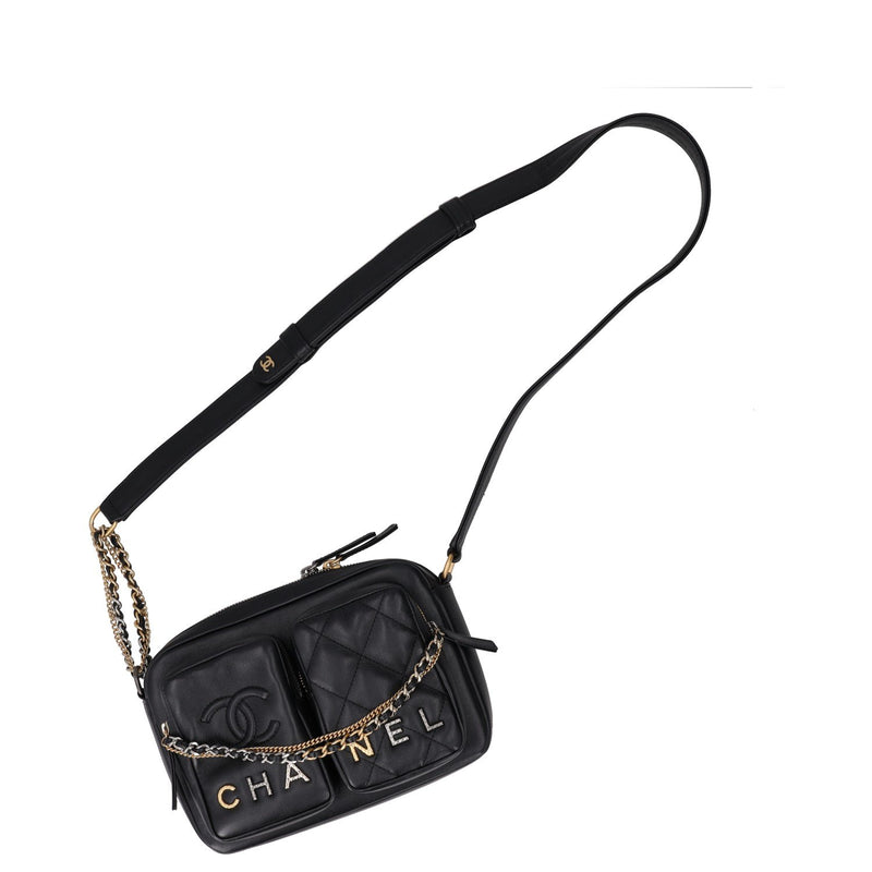 Chanel Calfskin Quilted Large Camera bag