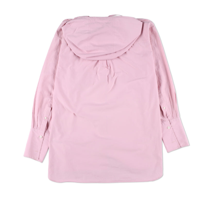  Loewe Anagram Cotton Hooded Shirt
