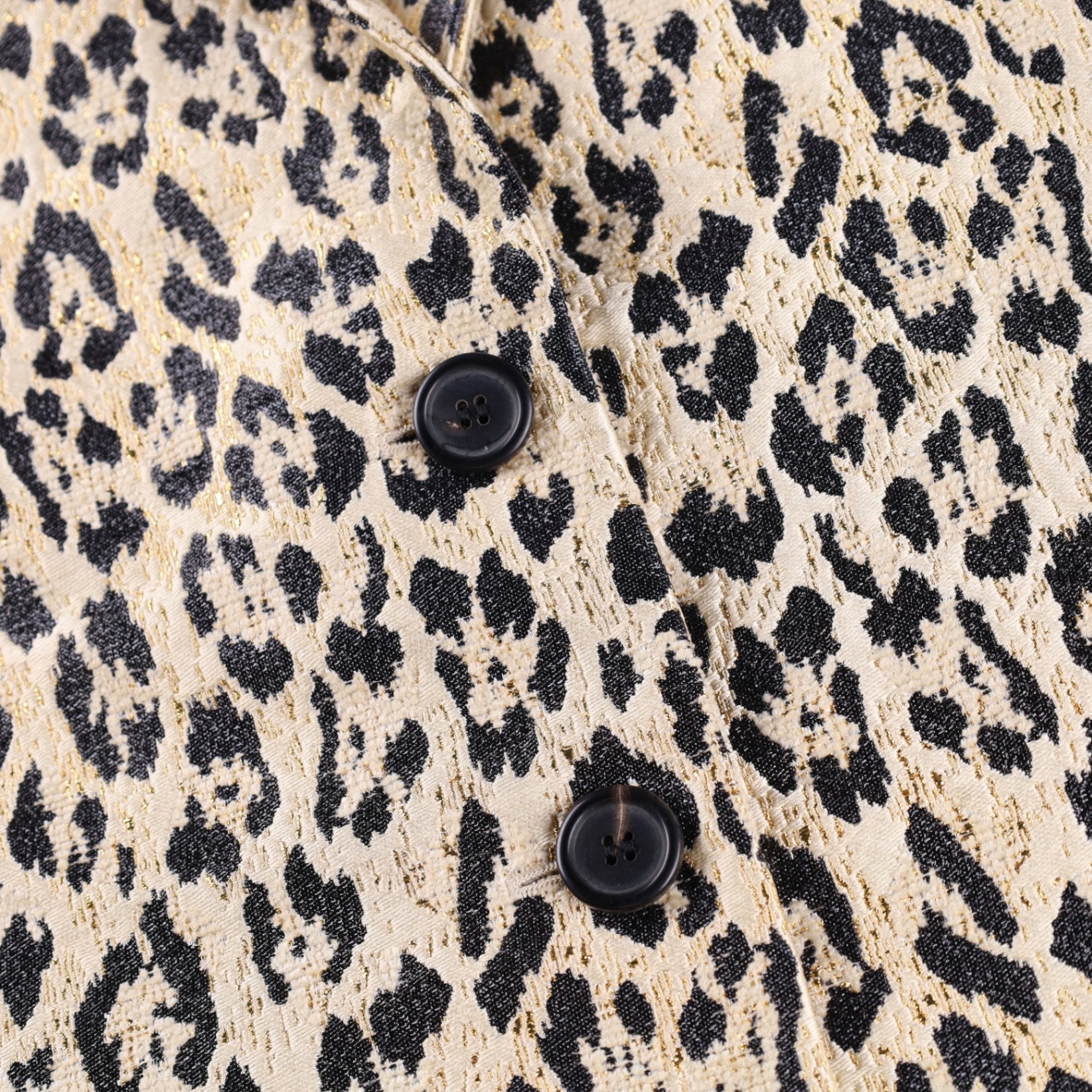 ⁠Valentino Garavani Leopard Print Sleeveless Jacket