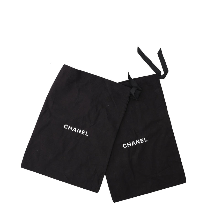  Chanel Interlocking CC Logo Bow Sandals