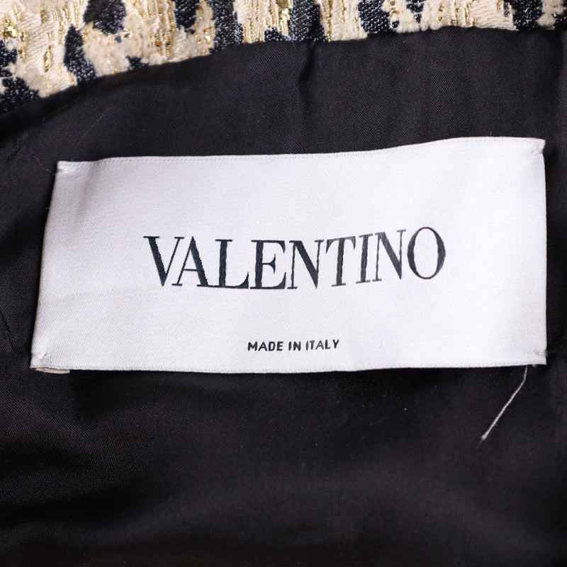 ⁠Valentino Garavani Leopard Print Sleeveless Jacket