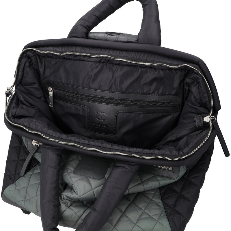 Chanel Fatigue Quilted Nylon Coco Cocoon Rolling Trolley