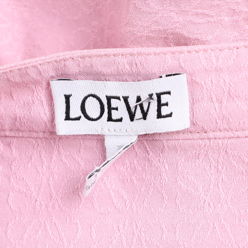  Loewe Anagram Cotton Hooded Shirt