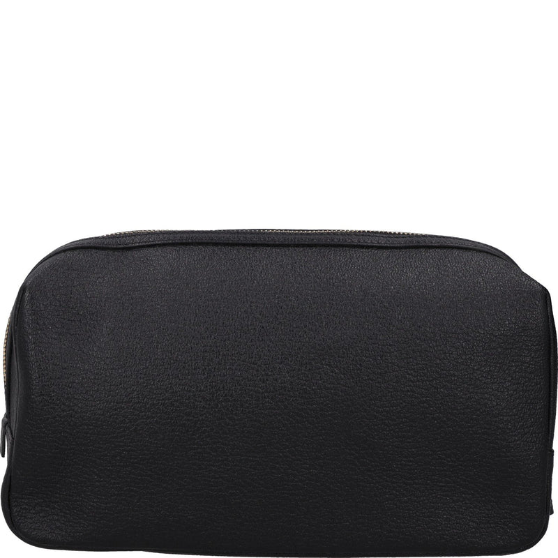 Anya Hindmarch Jet-A-Porter Grained Leather Wash Bag