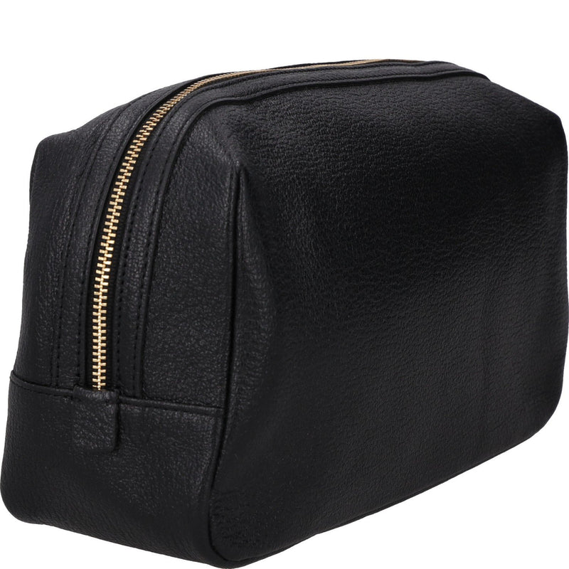 Anya Hindmarch Jet-A-Porter Grained Leather Wash Bag