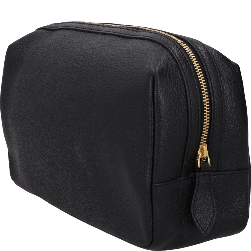 Anya Hindmarch Jet-A-Porter Grained Leather Wash Bag