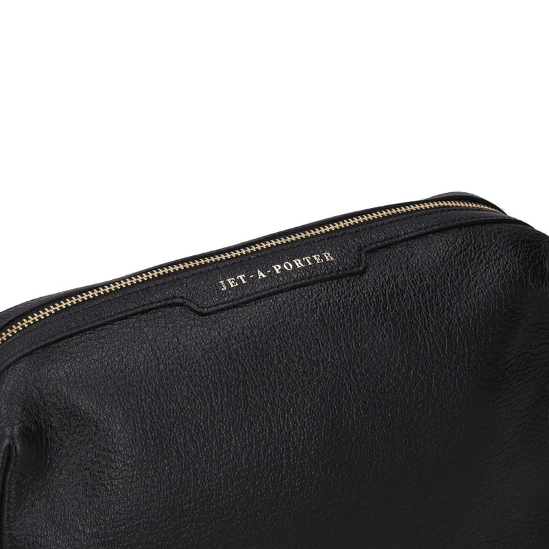 Anya Hindmarch Jet-A-Porter Grained Leather Wash Bag
