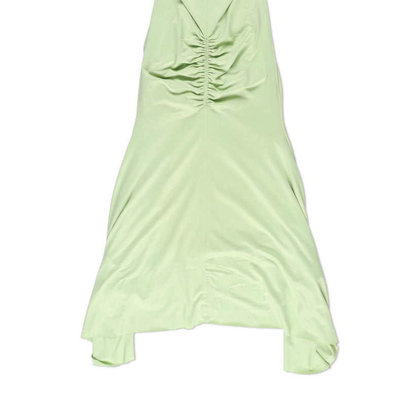 Victoria Beckham Sleeveless Ruched Jersey Dress