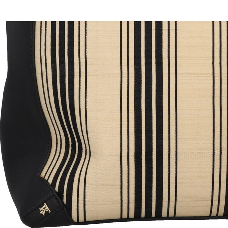 Tanner Krolle Black Striped Cadogan Tote Traveller Bag