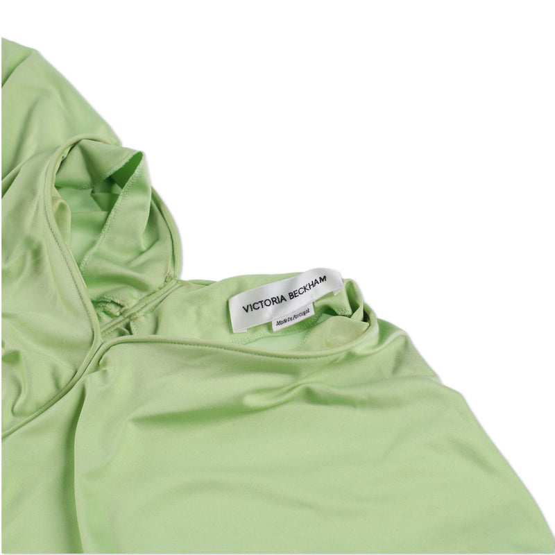 Victoria Beckham Sleeveless Ruched Jersey Dress