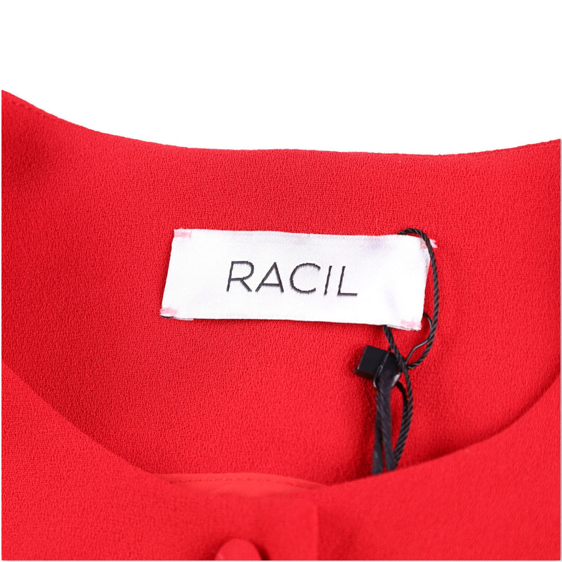 Racik Long Sleeve Button-Front Dress