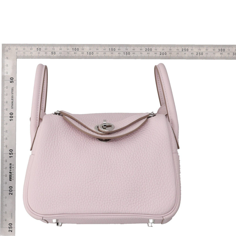 Hermès Mauve Pâle Lindy II Mini Bag