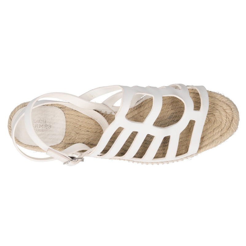 Hermès Catalya Platform Espadrille Sandals
