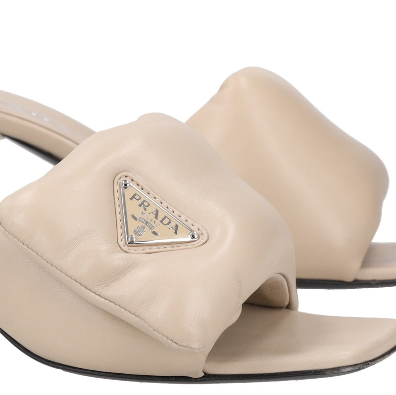 Prada Quilted Nappa Leather Sandals