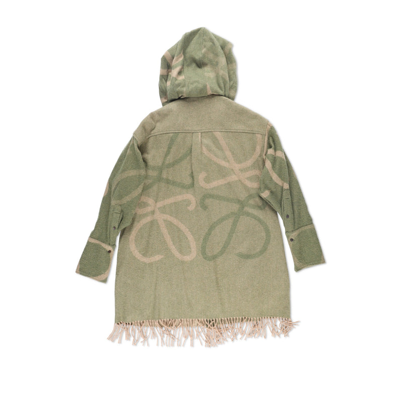 Loewe Anagram Blanket Hooded Overshirt/Jacket