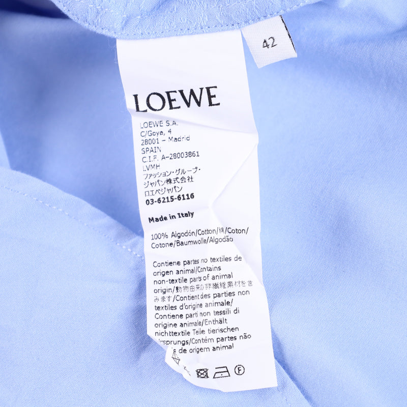 Loewe Anagram Jacquard Hooded Shirt