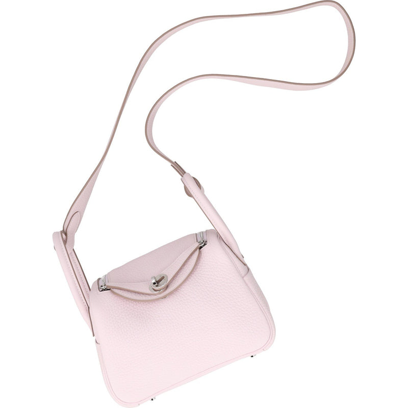 Hermès Mauve Pâle Lindy II Mini Bag