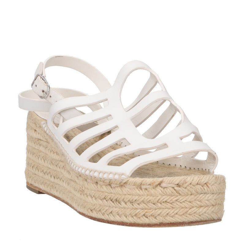 Hermès Catalya Platform Espadrille Sandals