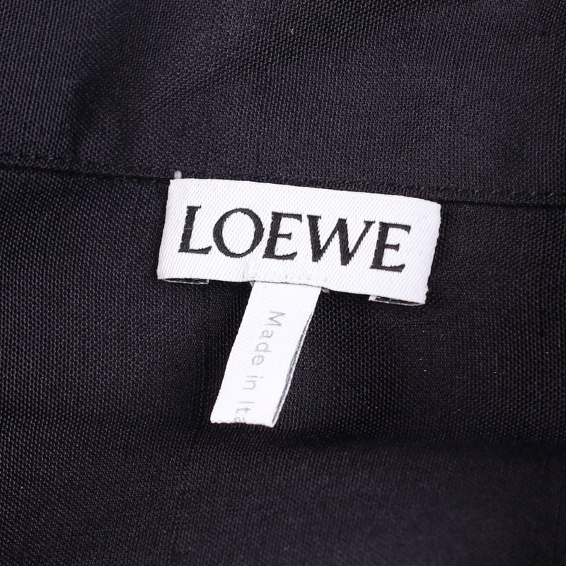 Loewe Anagram-Embroidered Long-sleeve Silk-blend Pyjama Shirt