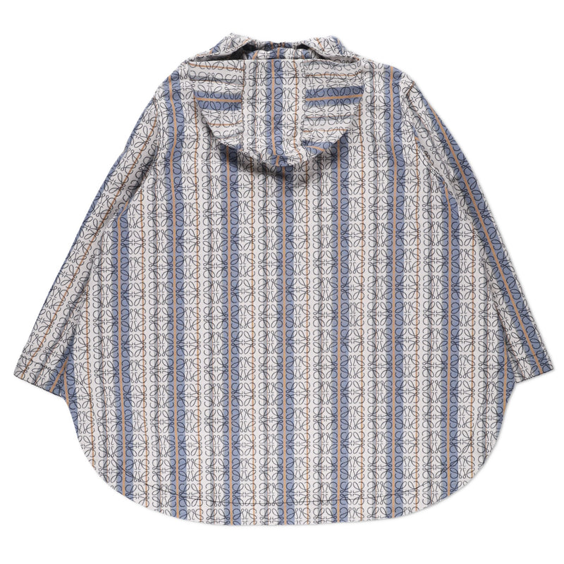 Loewe Anagram Jacquard Striped Parka Jacket
