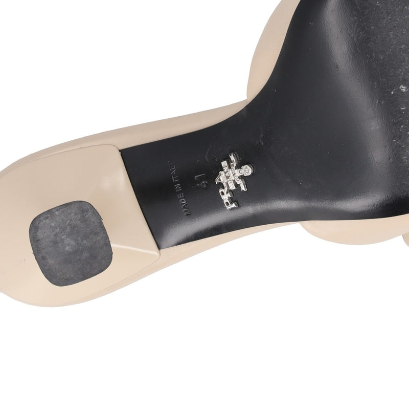 Prada Quilted Nappa Leather Sandals