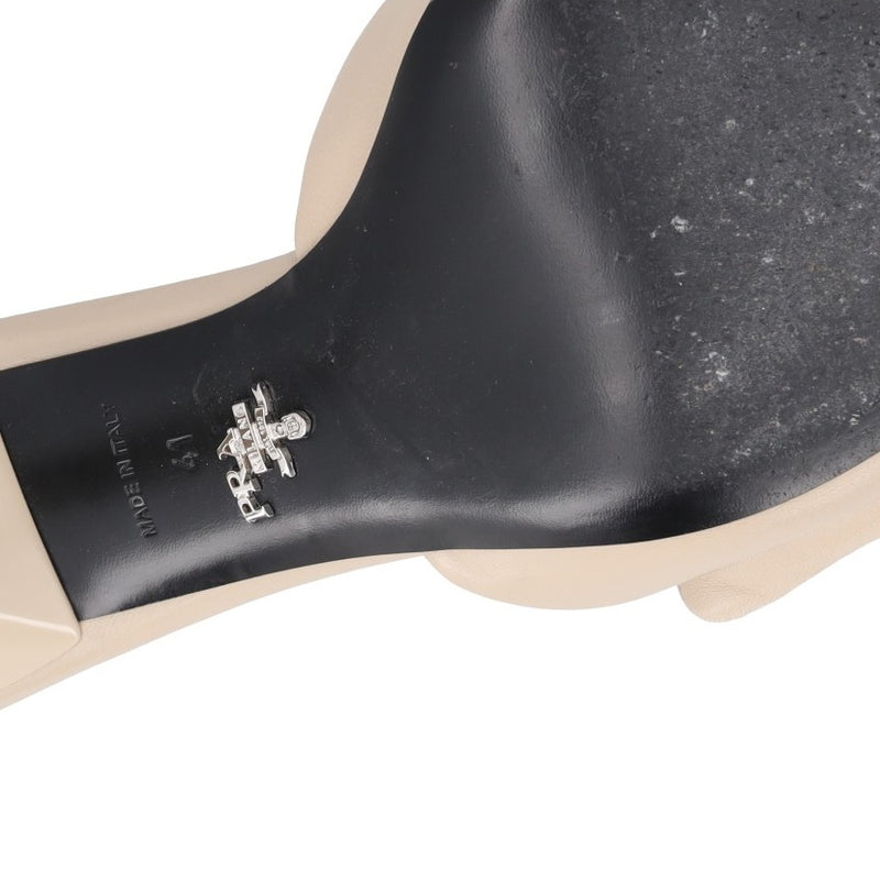 Prada Quilted Nappa Leather Sandals