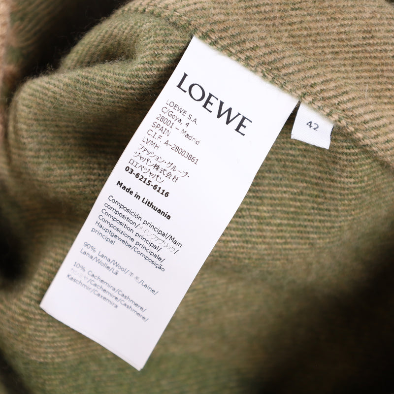 Loewe Anagram Blanket Hooded Overshirt/Jacket