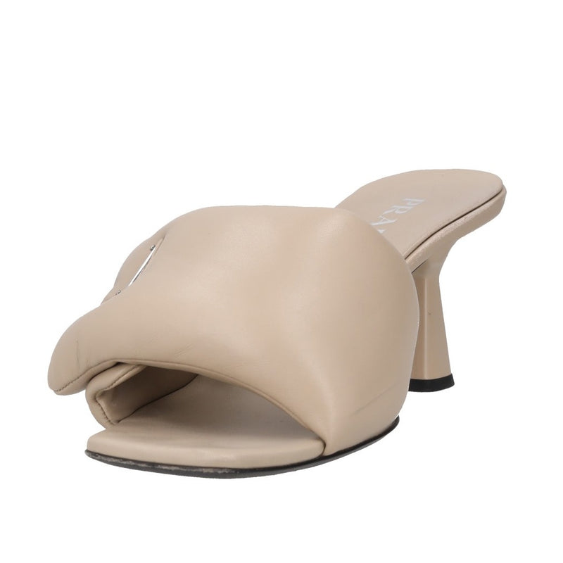 Prada Quilted Nappa Leather Sandals