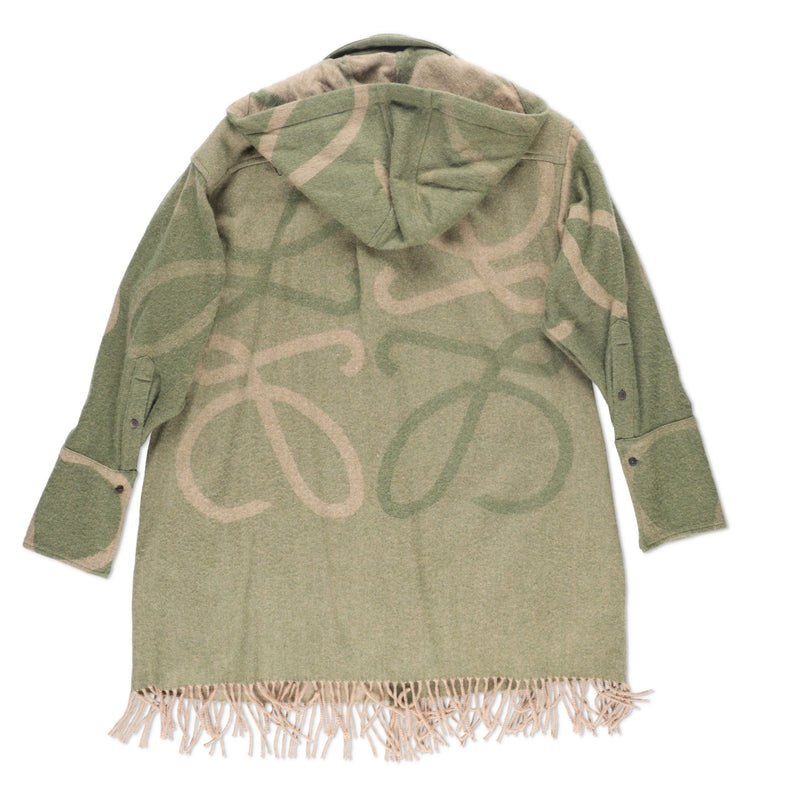 Loewe Anagram Blanket Hooded Overshirt/Jacket
