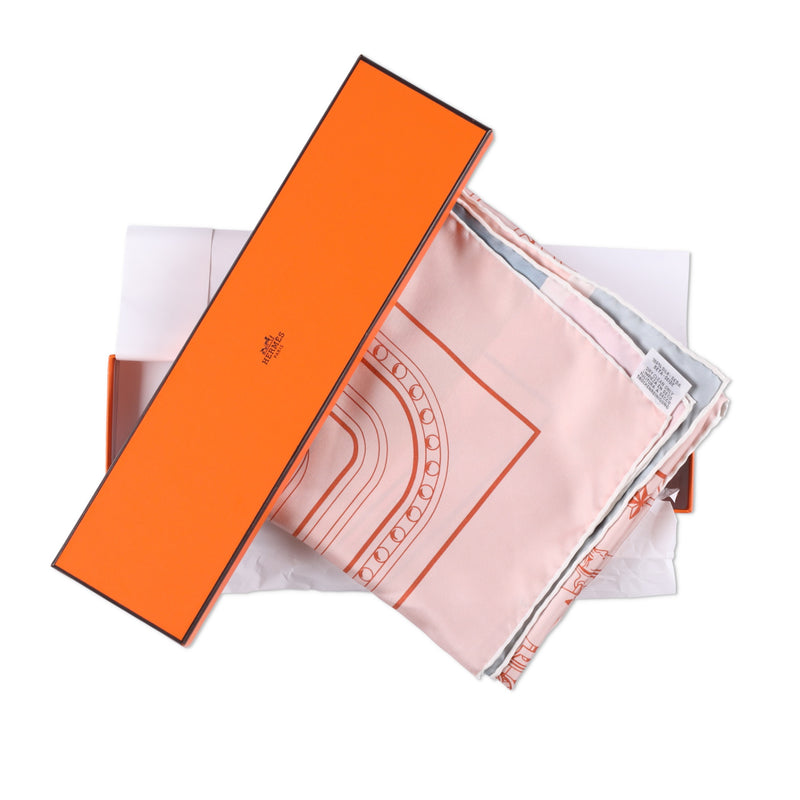 Hermès Grand Tralala Double Face Scarf 90