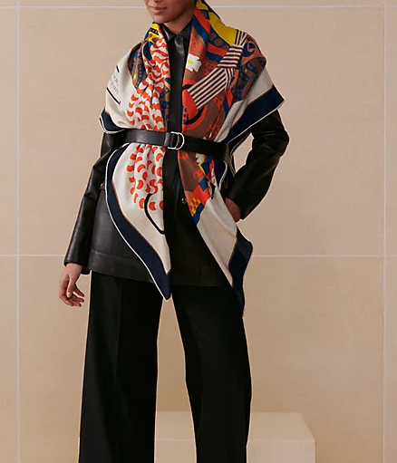 Hermès Montura De Gaucho Shawl 140