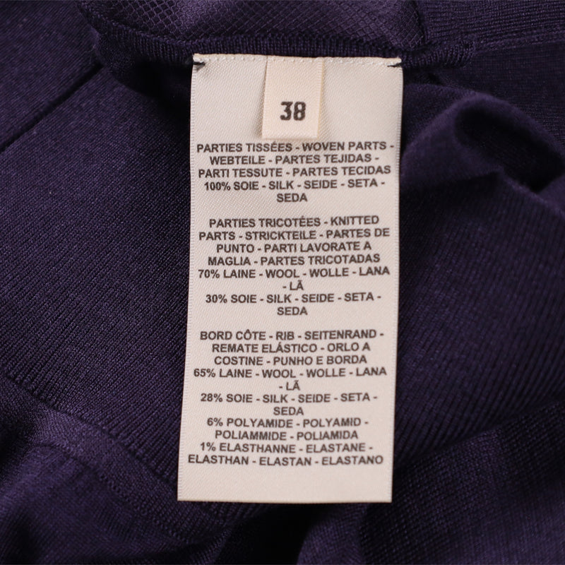 Hermès "En Desordre Finesse" Short-sleeve Twillaine Top & Cardigan