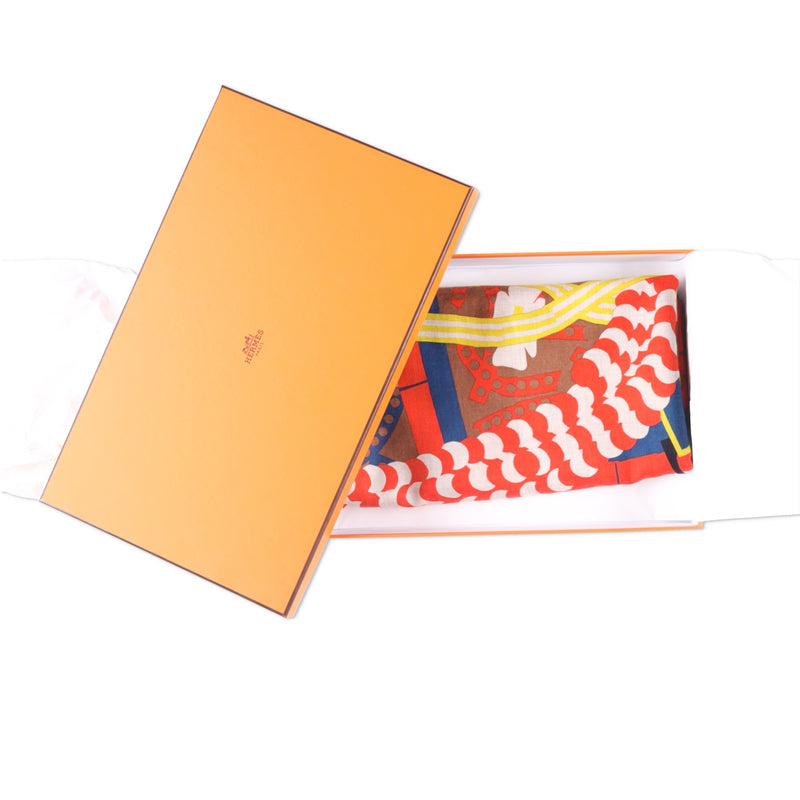 Hermès Montura De Gaucho Shawl 140