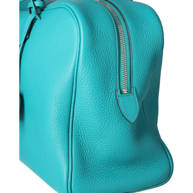 Hermès Bleu Saint-Cyr Victoria II 35 Bag