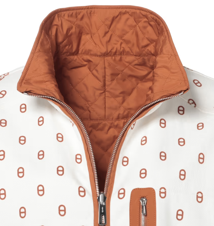 Hermès Chaîne d'Ancre Reversible Quilted Coat
